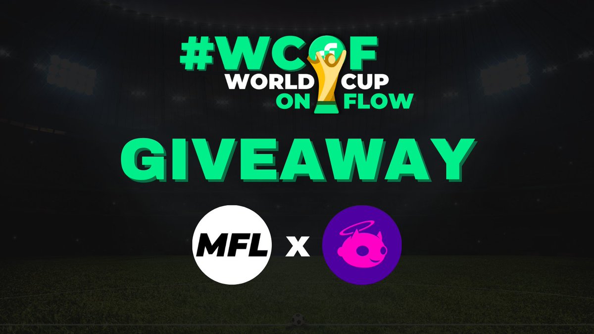 flovatar's tweet image. To celebrate the #WorldCupOnFlow we're having a giveaway in collaboration with @playMFL 

🎁3 MFL Base packs + 6 rare flobits to win (3 winners)

To enter: 
▶️ Follow @flovatar &amp;amp; @playMFL 
▶️ RT &amp;amp; Like
▶️ Share your #WCOF bracket 

Fill your bracket here: worldcuponflow.com