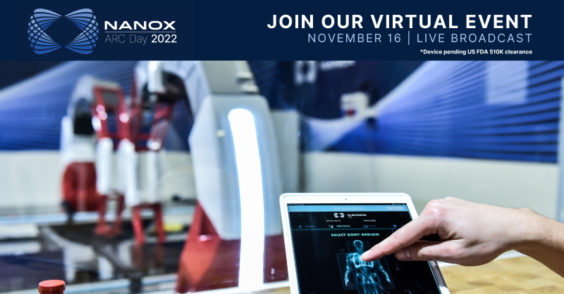 nanox_vision's tweet photo. Did you know: Medical imaging is not currently available in approximately two-thirds of the world. Hear more about our holistic end-to-end 3D #medicalimaging solution for public health.

#Nanox ARC Day is tomorrow. Register below to access the virtual event.