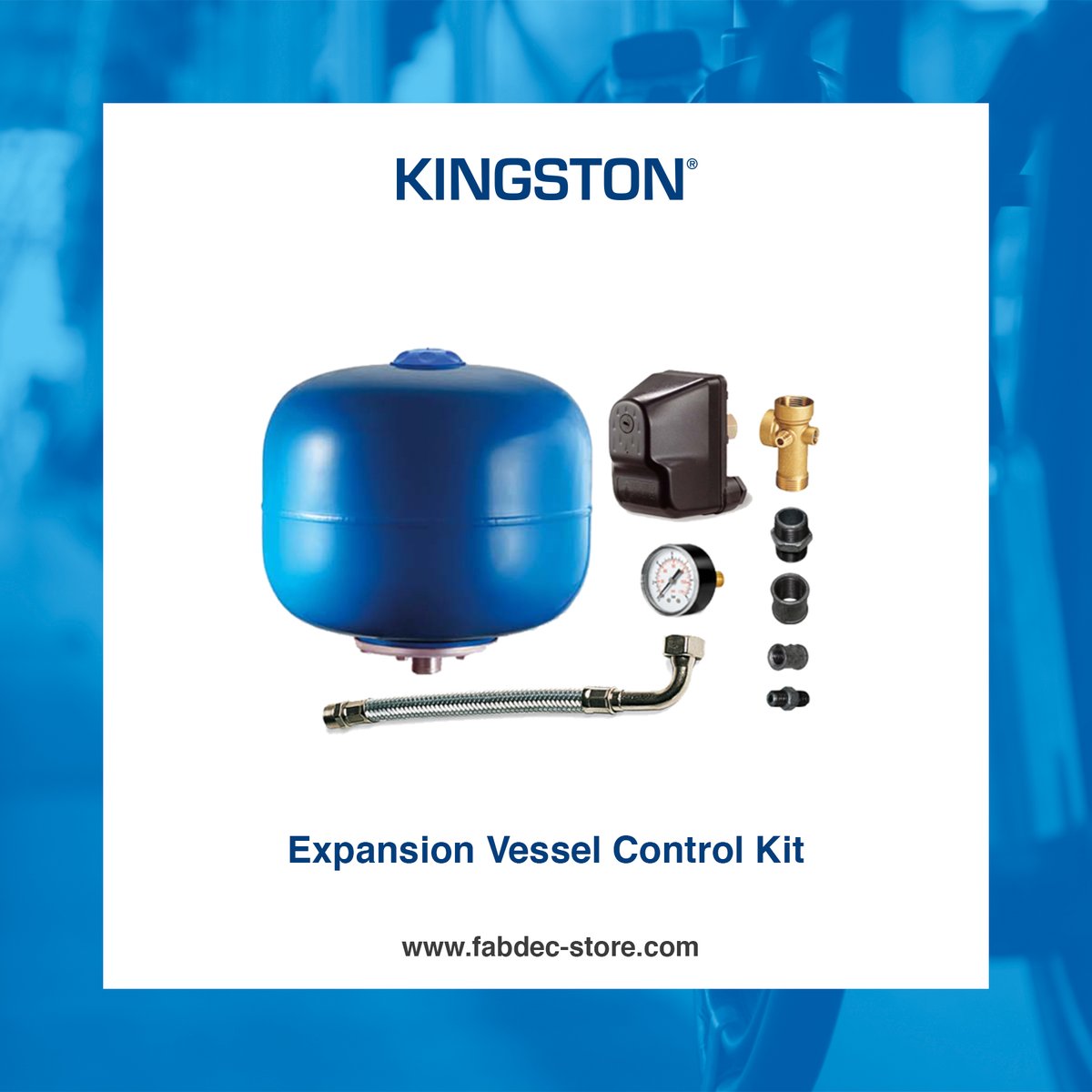 Expansion Vessel Control Kit available from fabdec-store.com

#expansionvesselkit #expansionvessel #controlkit #control #kingstonspares #koolspares #kingston #fabdec #teamdairy #dairy #milking #milkingequipment #milkcooling #dairyfarming #farmsupplies #shoponline #spares