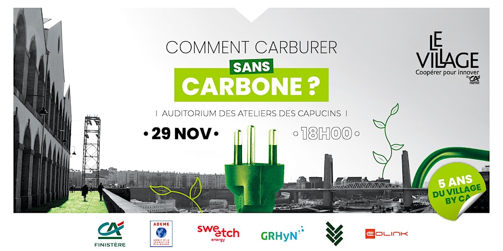 📣 COMMENT CARBURER SANS CARBONE ?
Retrouvons-nous pour une conférence sur les #TransitionsÉnergétiques. 🌍
📍Auditorium des #Capucins #Brest
📅 29/11, 18-21h
S'inscrire 👉zcu.io/QSLH
<a href="/benoitlucas3/">Benoît Lucas</a> <a href="/ca_finistere/">Crédit Agricole 29</a>
<a href="/jn_guerre/">Jean-Noël Guerre</a> @ademe_bretagne
<a href="/nicolasheuze/">Nicolas Heuze</a> <a href="/SweetchEnergy/">SweetchEnergy</a>