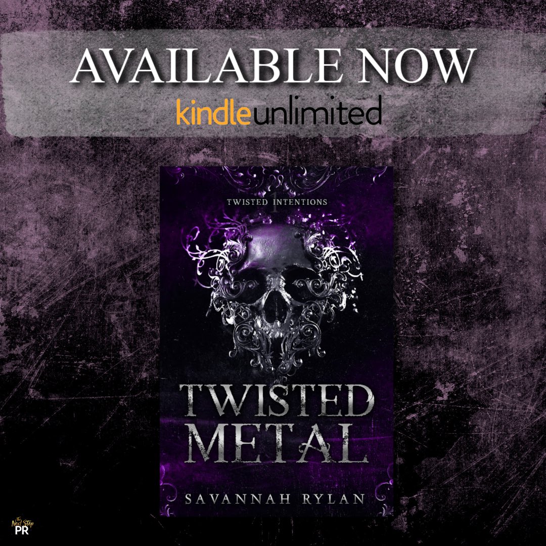 🏍 𝐍𝐄𝐖 𝐑𝐄𝐋𝐄𝐀𝐒𝐄 𝐀𝐋𝐄𝐑𝐓 🏍
#TwistedMetal <a href="/savannahrylan1/">savannahrylan</a> is #OutNow
#TwistedMetalRelease #SavannahRylan
#MCRomance #ReverseHarem #TwistedIntentionsSeries
#Purchase mybook.to/TwistedMetal
#GR goodreads.com/book/show/6294…
#HostedBy <a href="/TheNextStepPR/">The Next Step PR</a>