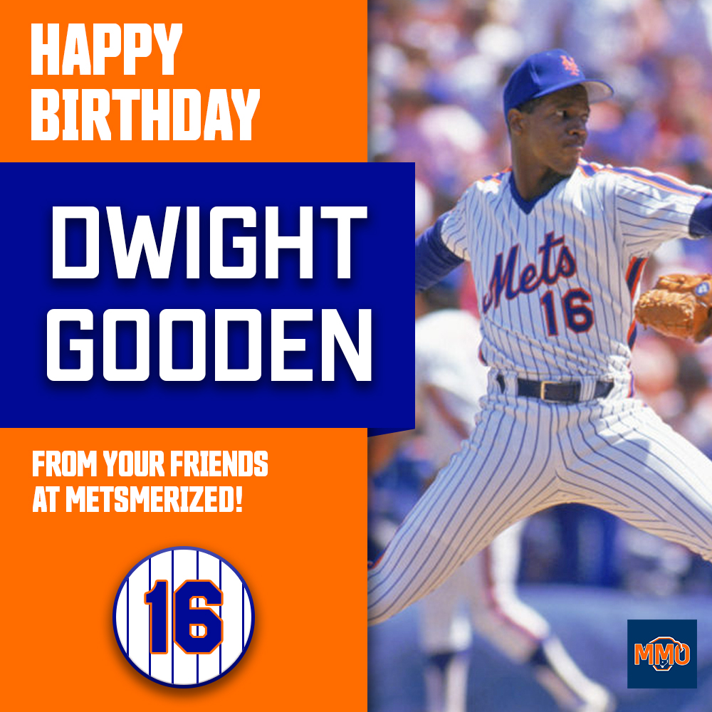 Happy Birthday to World Series champion Dwight Gooden! 