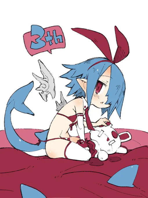 ディスガイアRPG3周年イベントに闇鮫魔王プレネールさん書きました。  