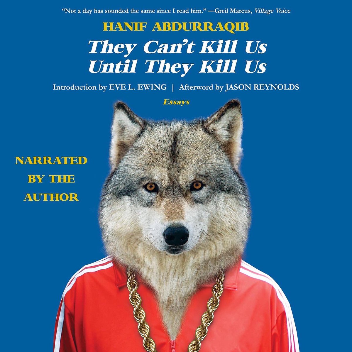 TwoDollarRadio's tweet photo. OUT TODAY in gold hardcover AND Audiobook (read by author Hanif Abdurraqib himself):

They Can’t Kill Us Until They Kill Us: Anniversary Edition, featuring 3 additional ‘bonus track’ essays and a new original afterword by Jason Reynolds ❤️🐺✨

@NifMuhammad https://t.co/fFEXRCkQgl