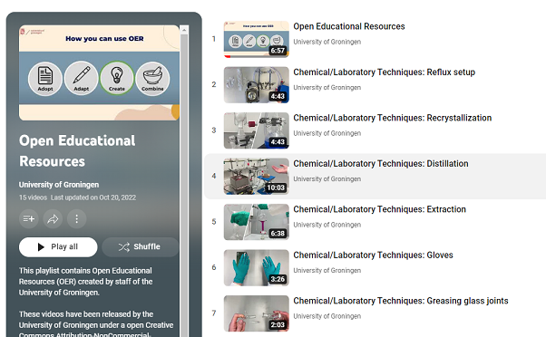 ❓Want to know how you can be (more) open in your teaching? Find out what open educational resources are, and how you can use them in your courses. 
libguides.rug.nl/OER 2/4