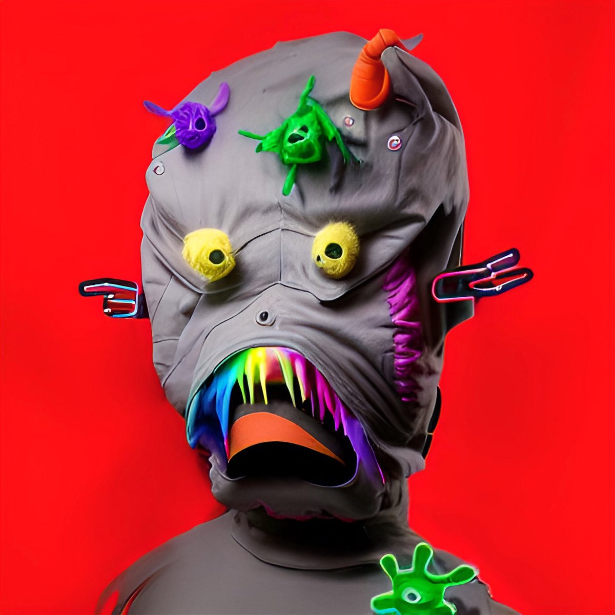 the community #vanminions are epic. Here’s one <a href="/_TysonDigital/">Tyson</a> made that to me looks like a tardigrade/killer clown from outer space. 

we are still working on the customization app for the blanks, and a final release of the remaining 1/1s, all together. Hope you’re all doing good