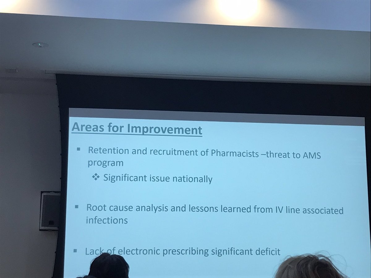 Call from Prof Colette Cowan to increase clinical #AMS pharmacist capacities in Irish hospitals @HSELive #AMRIC #AMSforall