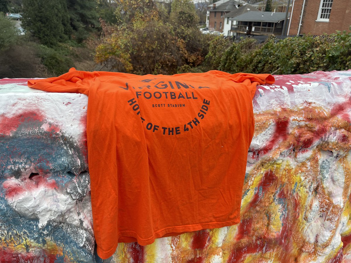 UVA students are currently working to paint Beta Bridge. They say they’re painting “UVA strong” on the bridge.