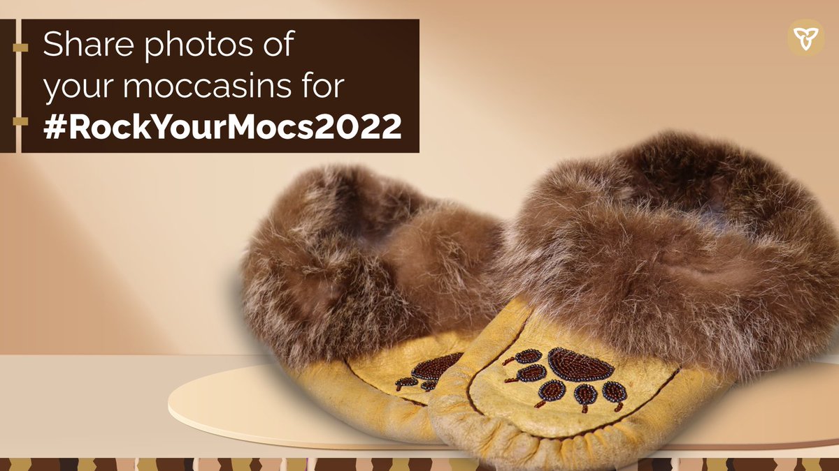 IndigenousON's tweet image. It’s #RockYourMocs2022! Celebrate and acknowledge the art, history and tradition that goes along with making moccasins. 

Share the story behind the making of your moccasins below.