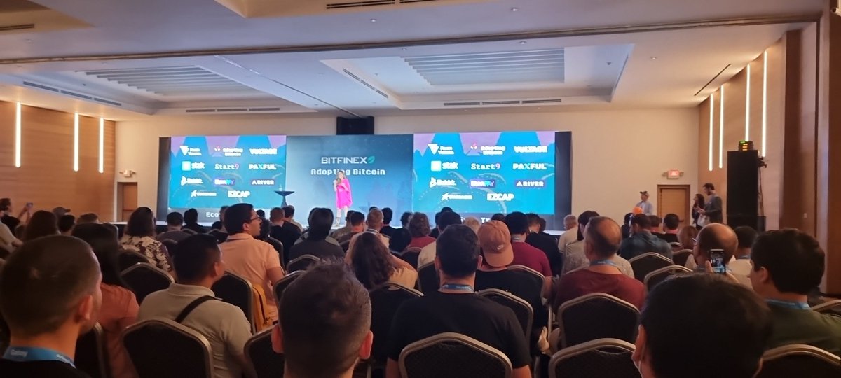 So proud of El Salvador for hosting such a importante event, making history and building a better World!
#adoptingbitcoin