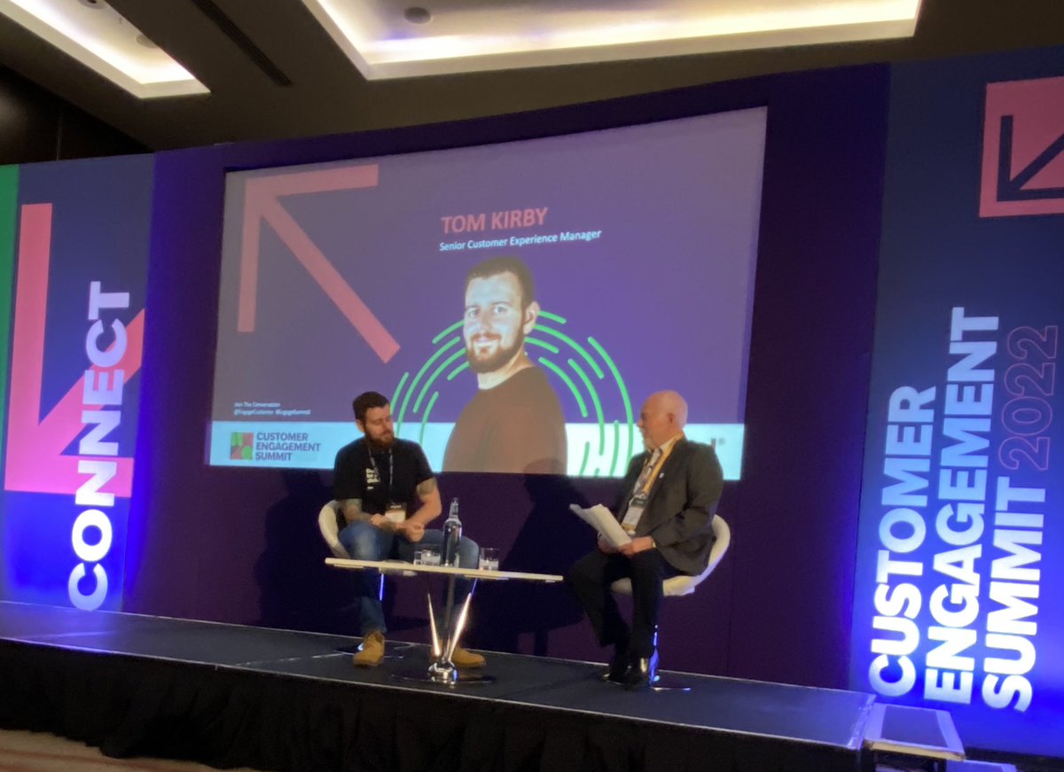 DigitalClarity's tweet image. Some excellent insight on the Connect stage chaired by Gerry Brown @EngageCustomer #EngageCustumer #CX #DigitalTransformation
