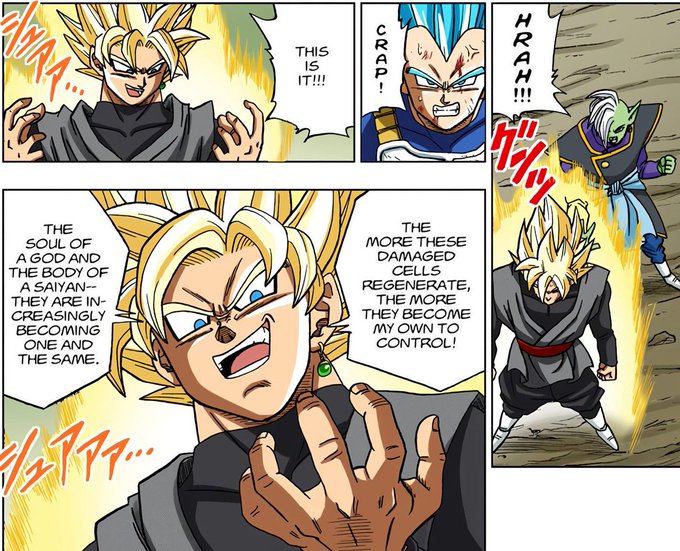 Goku Black Tells Vegeta That The Mor.. | Dragon Ball Manga