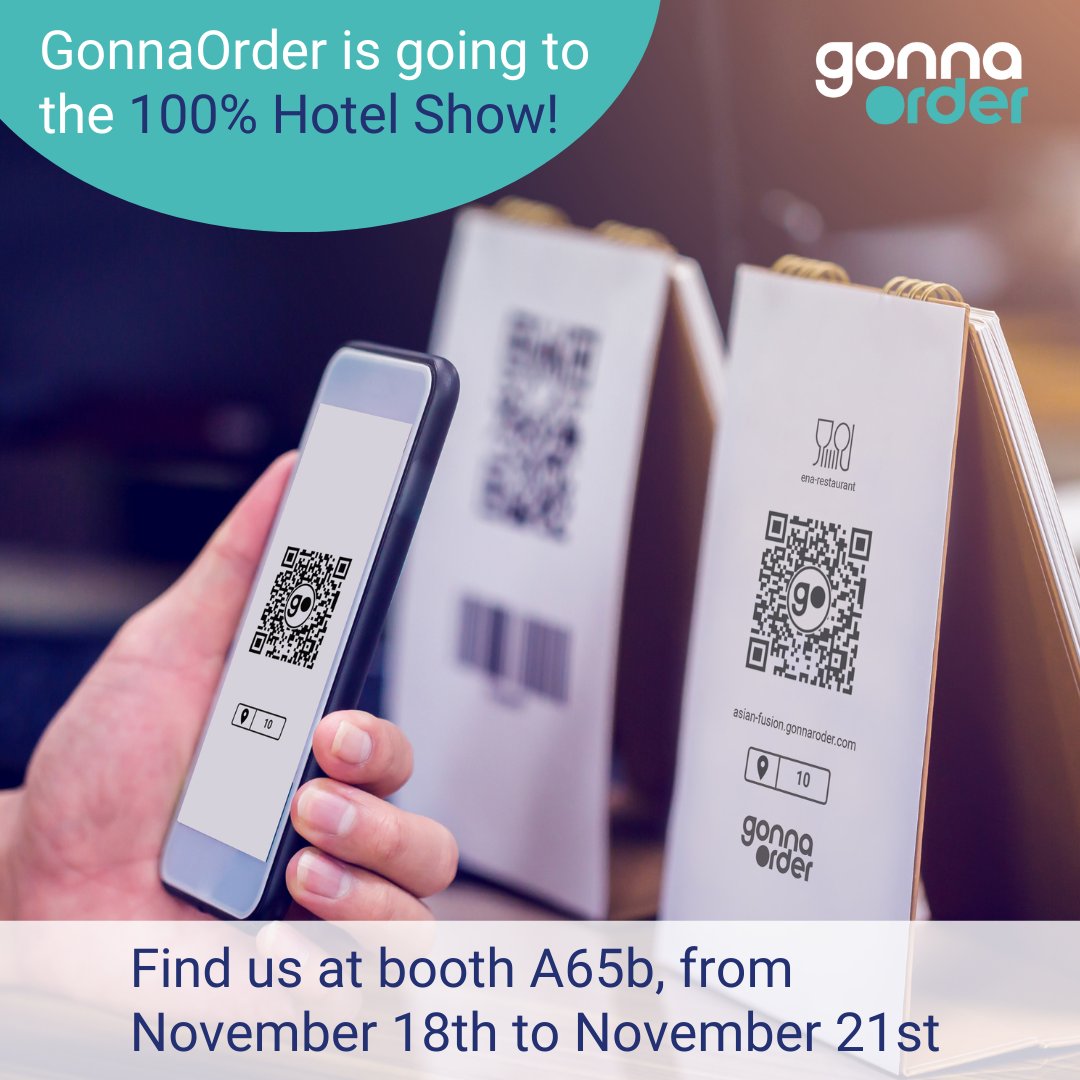 We are going to the 100% Hotel Show in Athens! 🎉
 
After being trusted by over 30 hotel businesses, we will be joining other businesses at the convention to showcase the benefits of our platform, and how important it is to go digital.
We hope to see you there! 

#Digital #Online