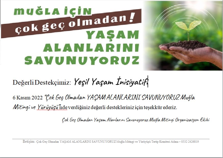 İstanbul Yeşil Yaşam İnisiyatifi (@istanbulyyi) on Twitter photo 