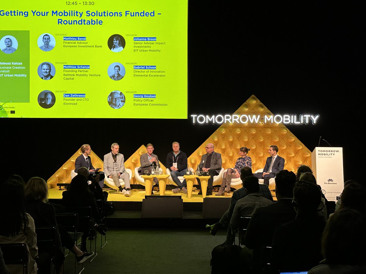 Smart Cities Marketplace (@eusmartcities) on Twitter photo Getting Your Mobility Solutions Funded🏢
At this session <a href="/Jeeosch/">Georg Houben</a> Georg Houben spoke about the Smart Cities & Communities programme & the connection to <a href="/EUSmartCities/">Smart Cities Marketplace</a>.
One take-away: Europe is a good place to get climate tech funded, we have the regulations in place.💶 Getting Your Mobility Solutions Funded🏢
At this session <a href="/Jeeosch/">Georg Houben</a> Georg Houben spoke about the Smart Cities & Communities programme & the connection to <a href="/EUSmartCities/">Smart Cities Marketplace</a>.
One take-away: Europe is a good place to get climate tech funded, we have the regulations in place.💶