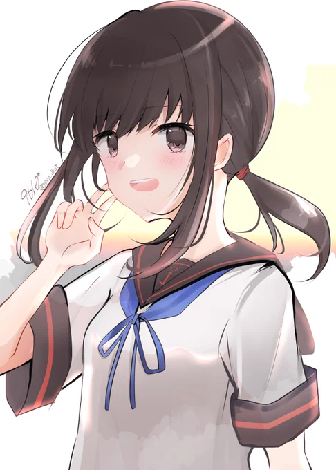 わんどろ用でしたが2時間越したのでタグ無しで#艦これ  #吹雪 