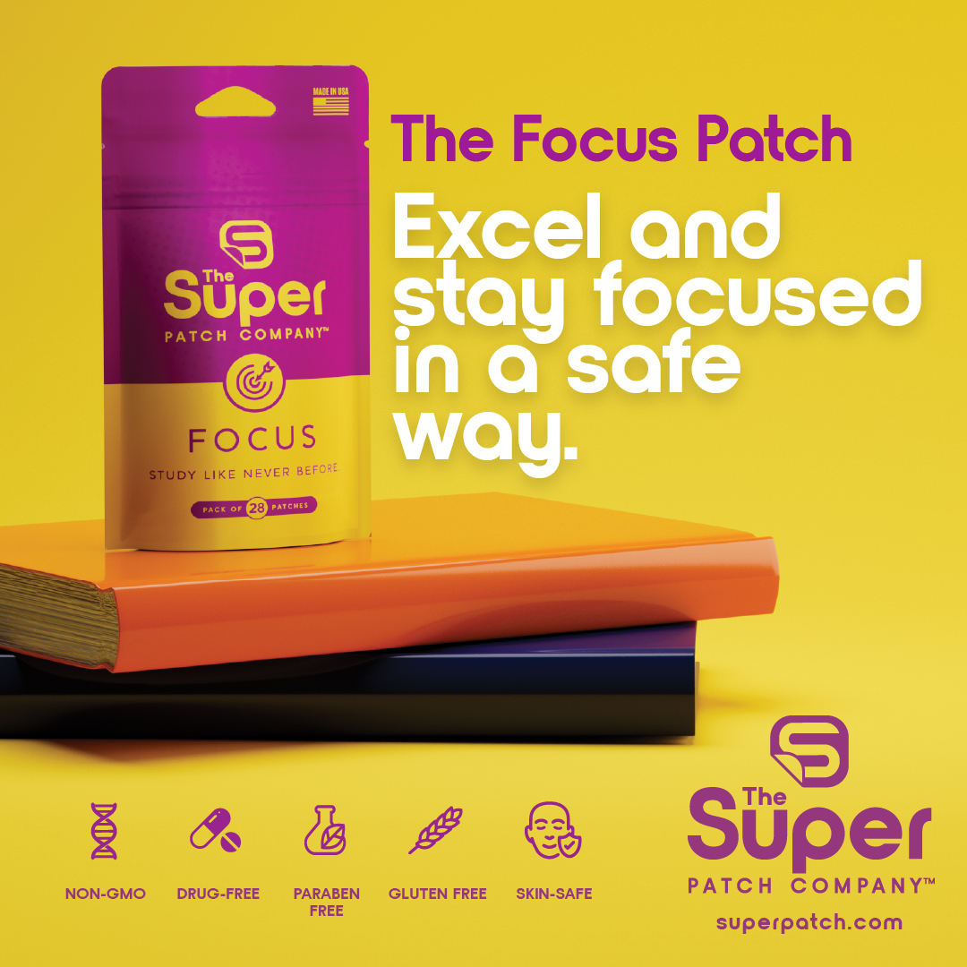 SuperPatchCo's tweet image. Stay focused, stay safe.
.
.
.
.
#focus #focuspatch #healthandwellness #wellness #superpatch #study