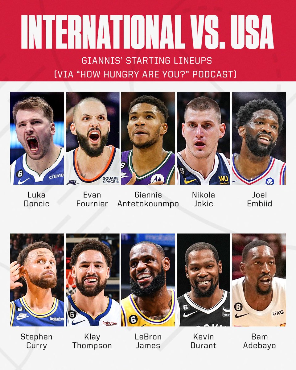espn's tweet image. Which team is winning? 🤔 

(via "How Hungry Are You?" Podcast)