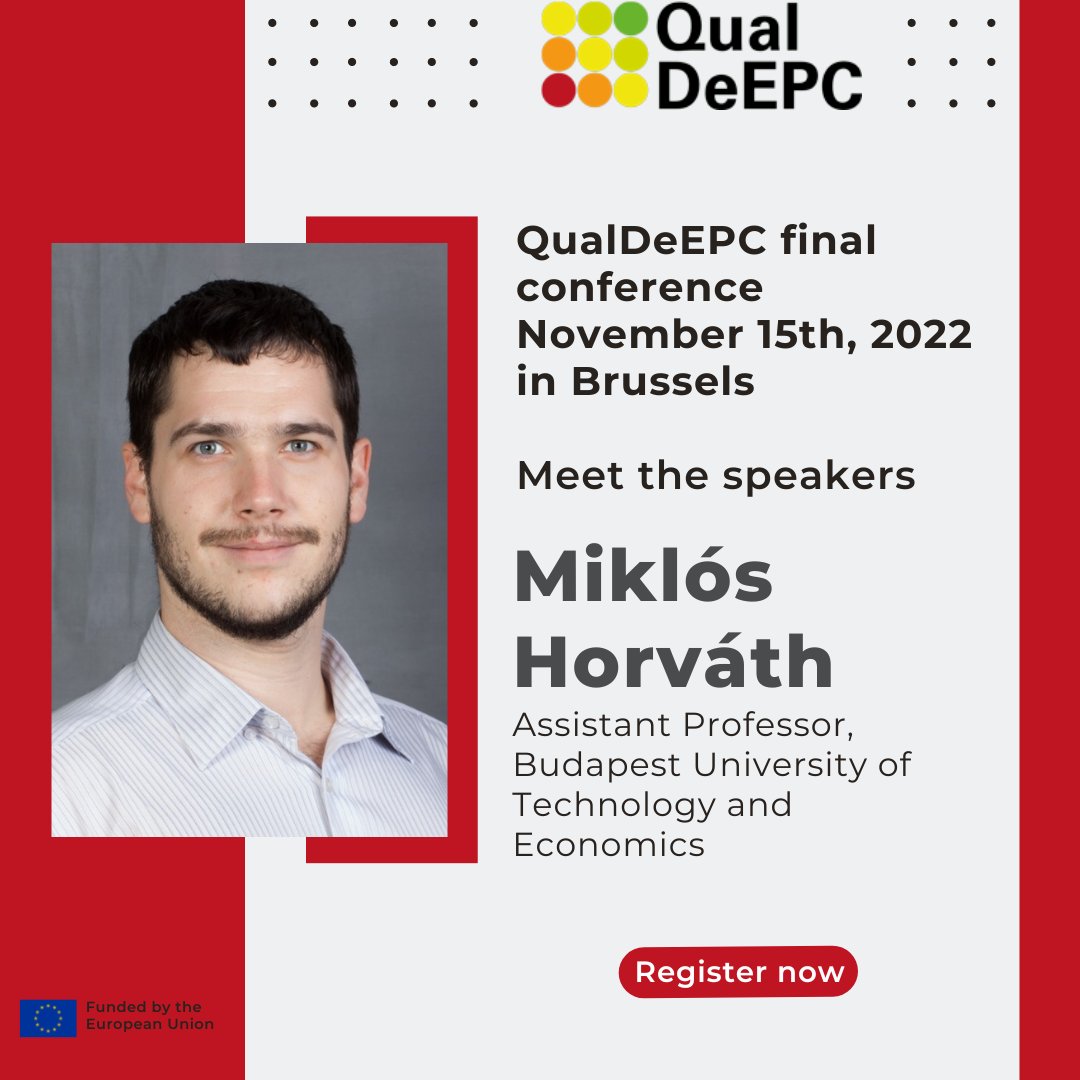 QualDeEPC 🏡 (@qualdeepc) on Twitter photo The Next Gen EPCs cluster Panel is about to begin, animated by Miklós Horváth (BME)
with
Andrei Vladimir Litiu 👉<a href="/cert_u/">U-CERT PROJECT</a> & <a href="/EPB_Center/">EPB Center</a>
Milka Hrbud 👉<a href="/PCrosscert/">crosscertproject</a>
Vivian Dorizas 👉<a href="/H2020iBRoad2EPC/">iBRoad2EPC (follow-up to iBRoad project)</a>
Jana Bendzalova 👉<a href="/EpcRecast/">EPC-RECAST</a>
Paris Fokaides 👉<a href="/D2Epc/">D2EPC</a> & <a href="/SmartLivingEPC/">SmartLivingEPC</a> The Next Gen EPCs cluster Panel is about to begin, animated by Miklós Horváth (BME)
with
Andrei Vladimir Litiu 👉<a href="/cert_u/">U-CERT PROJECT</a> & <a href="/EPB_Center/">EPB Center</a>
Milka Hrbud 👉<a href="/PCrosscert/">crosscertproject</a>
Vivian Dorizas 👉<a href="/H2020iBRoad2EPC/">iBRoad2EPC (follow-up to iBRoad project)</a>
Jana Bendzalova 👉<a href="/EpcRecast/">EPC-RECAST</a>
Paris Fokaides 👉<a href="/D2Epc/">D2EPC</a> & <a href="/SmartLivingEPC/">SmartLivingEPC</a>