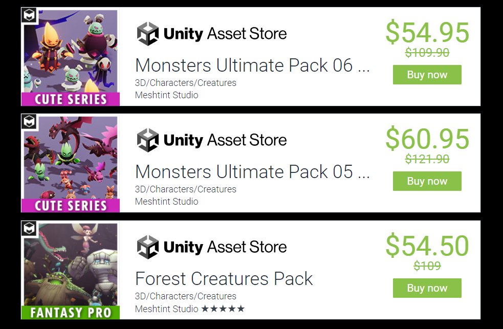 Meshtint's tweet image. 50% OFF! BLACK FRIDAY SALE! Shop now: bit.ly/BlackFriday202… #gamedev #indiedev #assetStoreunity3d #unity3d