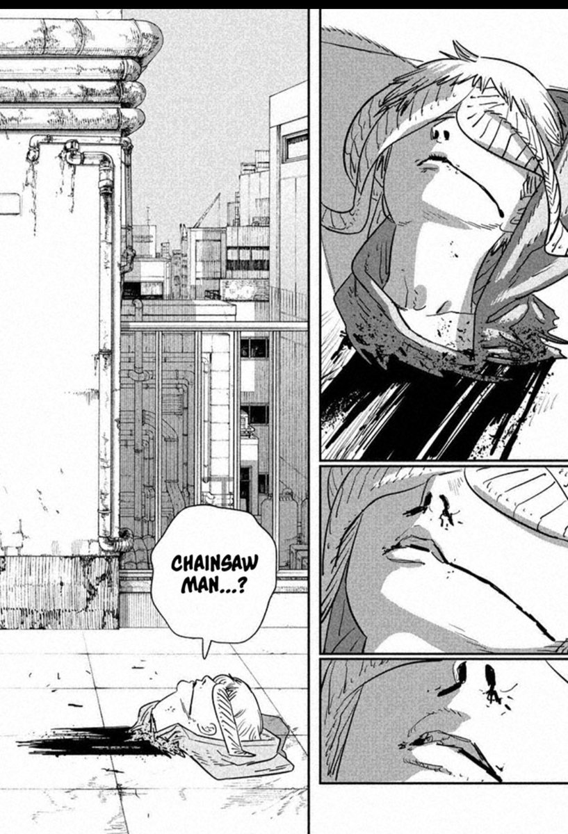 chainsaw man chapter 111 with yuko's goodbye to asa mitaka