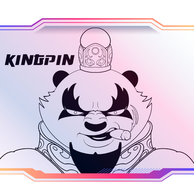 CTRLSHIFTpanda's tweet photo. 1/6 😍Character Reveal😍

Baton island is ruled by a KingPin Picasso O'Giant, muscular in stature, he is said to be the greatest panda to have walked the island.

Next character reveal in 1-2 days. https://t.co/C6zeiFylbe