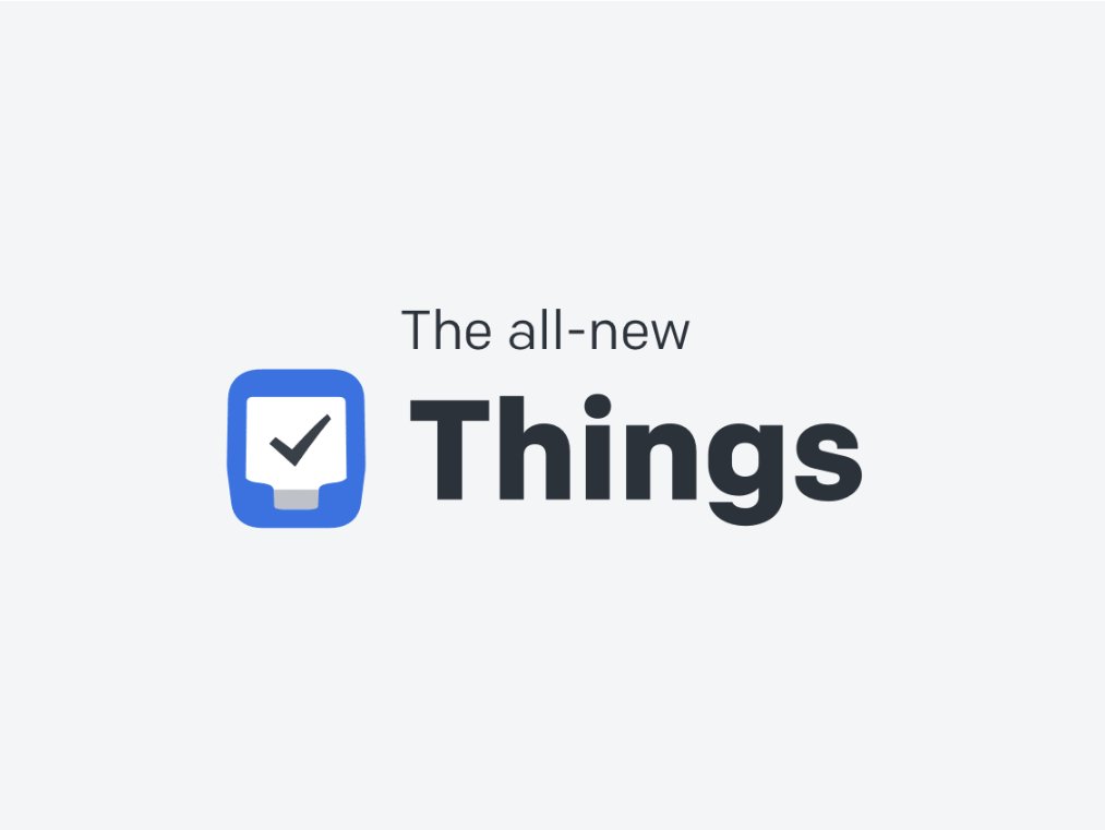 This is a tweet of appreciation for @culturedcode Things — a 5 year old _all-new_ app that is still seen as the top reference for great design across platforms. 5 years. Here's some of my favorite UI details: