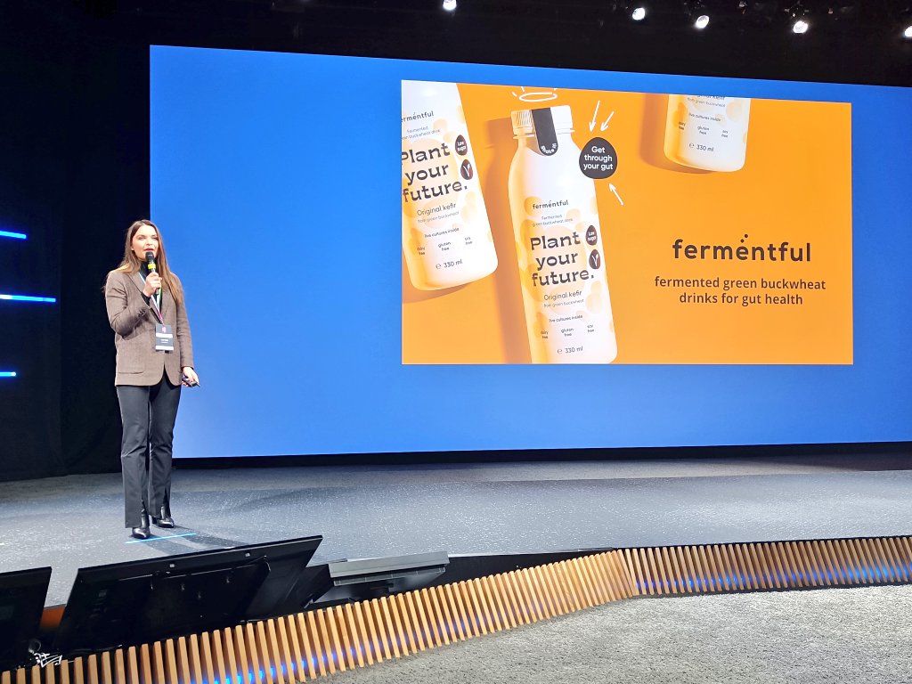 alinsanta's tweet photo. Great to see so many female-led #startups on stage of #knightsofnordics22 with innovative solutions in different areas of tech. @EnterEspoo #fermentful #paptic #chbioforce https://t.co/Z9WlwOoPvi