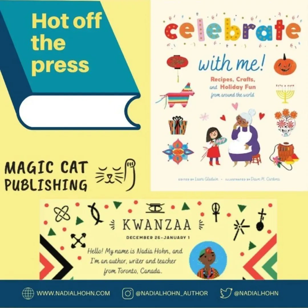 nadialhohn's tweet photo. My copy of #CelebratewithMe just arrived in the mail. I'm so excited to be a part of this collection. And I love that it helps support a good cause. Stay tuned for my 📸 photoshoot.
To learn more https://t.co/8oI13qxMol
@abramskids @magiccatpublishing #magiccatpublishing https://t.co/fQVK6ZRUNl