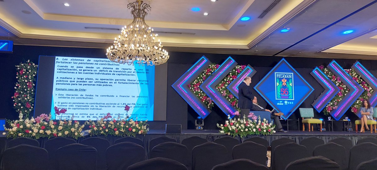 Panel about challenges and opportunities of the pension panorama in Latam #Felaban2022