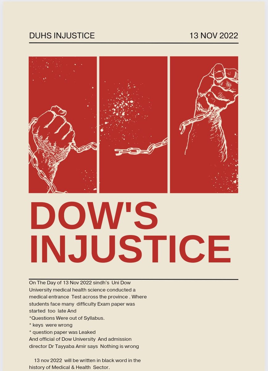 Tooba_Sohail549's tweet photo. WE ARE STRIVERS! AND WE STRIVE FOR PEACE AND YOU CAN'T ESTABLISH PEACE ON THE SKULLS OF INJUSTICE!  
We want corrected and revised keys with grace marks! WE WON'T SETTLE FOR ANY LESS!!
@DowUniversity 
#PatheticMDCAT
#mdcat2022 
#MDCAToutofTopicMcqs https://t.co/M0tfntS1JO