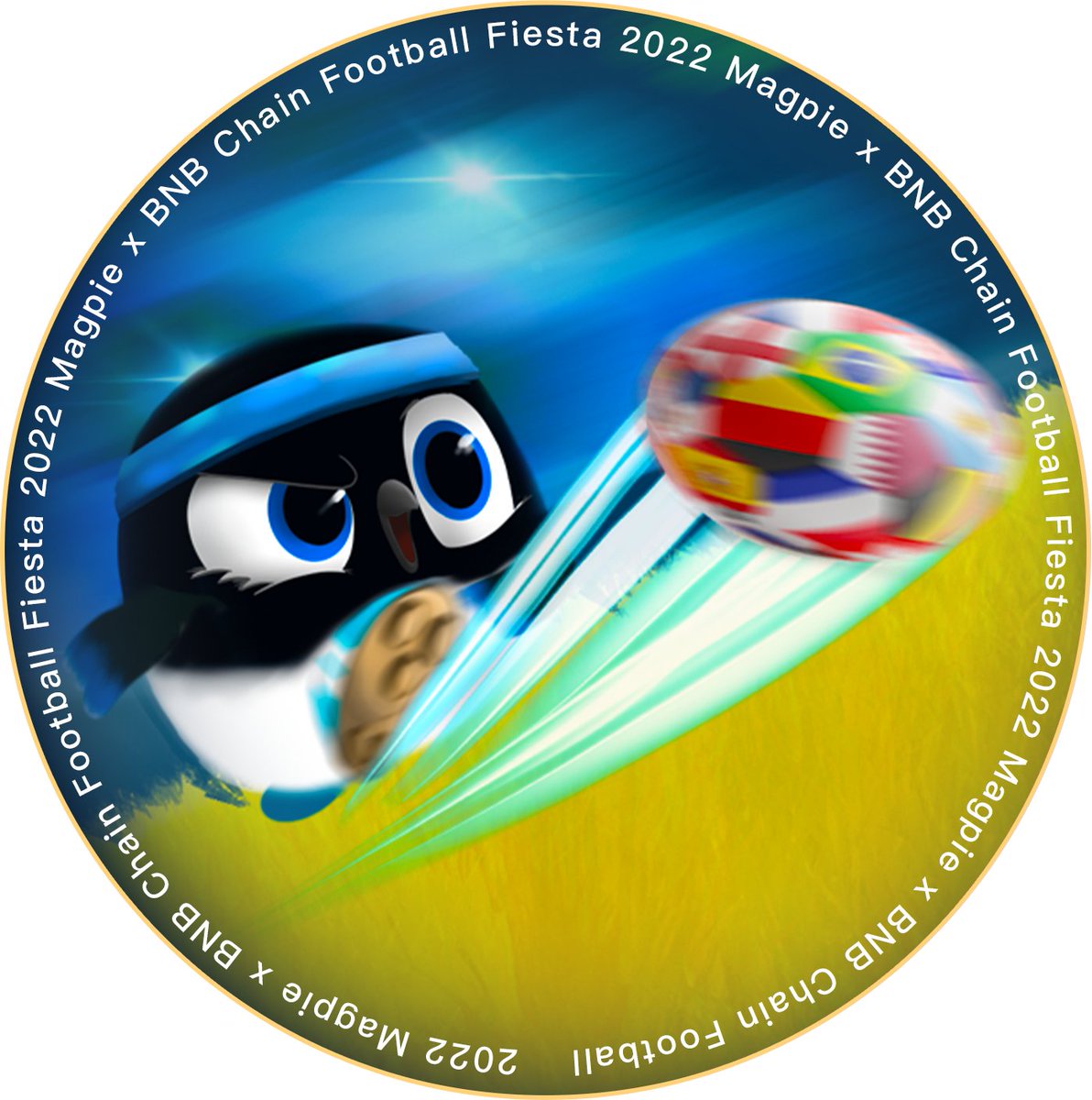 <a href="/BNBCHAIN/">BNB Chain</a>'s #Football Fiesta has arrived!🥳⚽️

To celebrate, Magpie is running a #Giveaway for #BAB Token holders!🎁

500 lucky winners will share $5,000 $MGP.💰  

Mint the Magpie x BNB Football Fiesta 2022 to participate.👇👇
galxe.com/magpiexyz/camp…

#BNB #WorldCup #DeFi