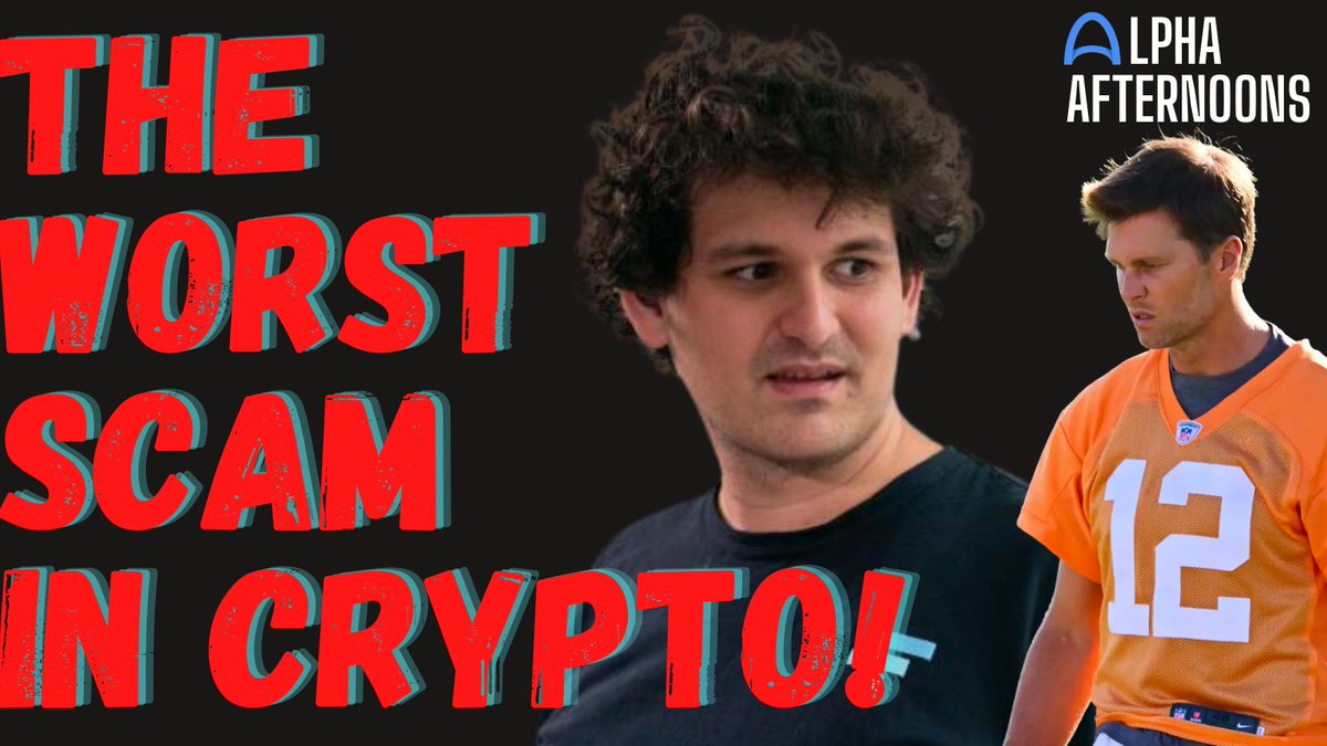 AlphaAfternoons's tweet photo. Chaos, fraud, and an industry in turmoil. We're getting into "The Worst Week of Crypto" this Thursday at  5:00 PM EST. Join us 🤝

Powered by @dGenNetwork ⚡️
#FTX #SBF #Crypto https://t.co/iaiW1QzyuF