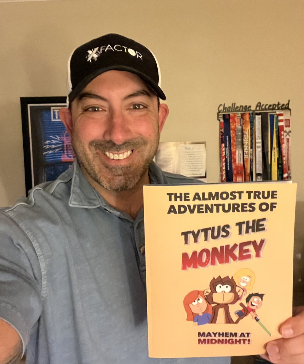 So excited to read the next <a href="/TytusTheMonkey/">Tytus the Monkey</a> adventure.

So proud of <a href="/jedipadmaster/">Toby Price</a> and always impressed how his work and supports  #AutismAwareness 

Check it out at: xfactor.link/mam