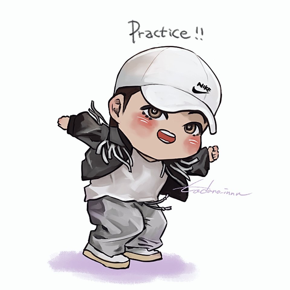 「Practice!! 」|멍멍のイラスト