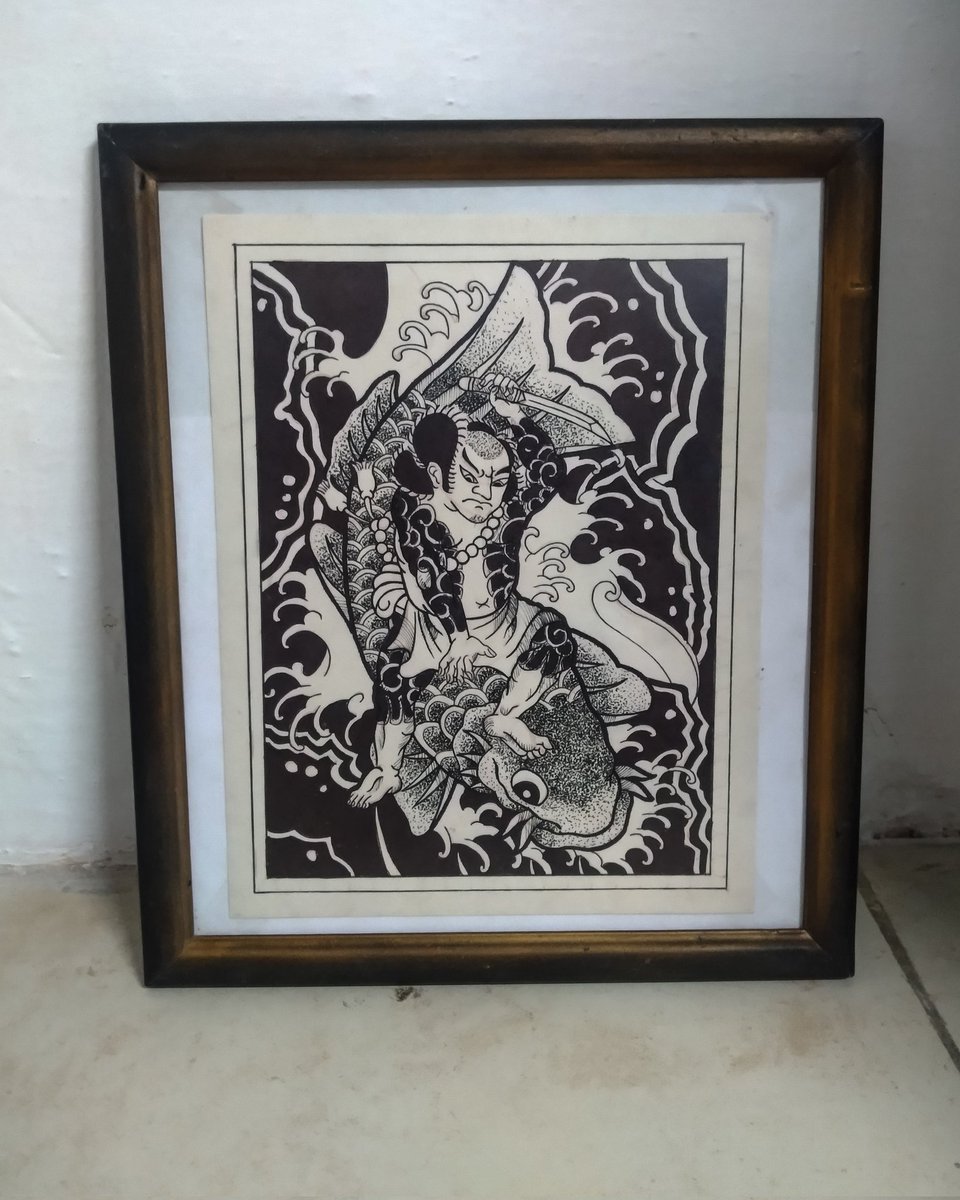 Descargandole un rato a la tinta