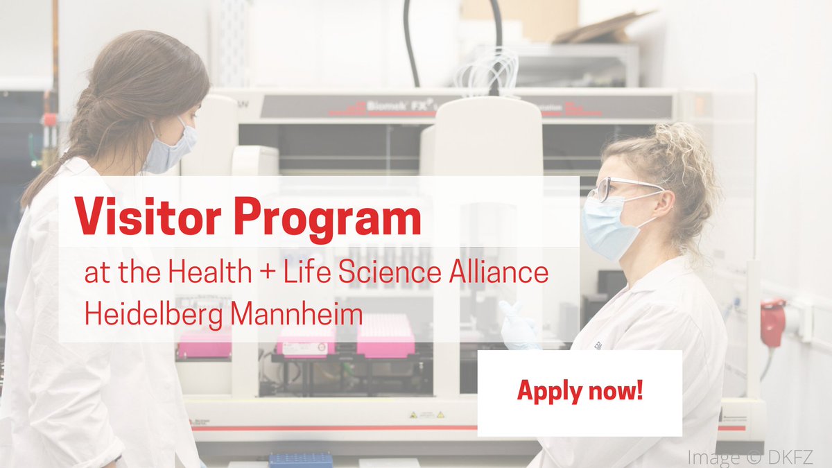 ResearchLifesci's tweet photo. Do you want to visit us and our member institutions? Or are you a member and want to invite other researchers for cooperations? In line with our mission to support such research cooperations we call for applications to our #visitorprogram!
Learn more at https://t.co/g3mOAV7OHR https://t.co/EuuNGWHnuJ