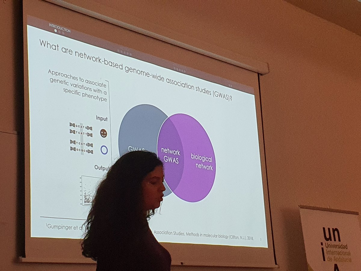 Joaquin Dopazo (@xdopazo) on Twitter photo Giulia Muzio ETH Zürich presents an interesting combination of network analysis and #MachineLearning to make sense of GWAS data at the <a href="/UNIAuniversidad/">Universidad Intern. de Andalucía</a> workshop "Frontiers in AI in health care". #ArtificialIntelligence
<a href="/ETH_en/">ETH Zurich</a> <a href="/kmborgwardt/">Karsten Borgwardt</a> <a href="/MLFPM_ITN/">MLFPM ITN</a> Giulia Muzio ETH Zürich presents an interesting combination of network analysis and #MachineLearning to make sense of GWAS data at the <a href="/UNIAuniversidad/">Universidad Intern. de Andalucía</a> workshop "Frontiers in AI in health care". #ArtificialIntelligence
<a href="/ETH_en/">ETH Zurich</a> <a href="/kmborgwardt/">Karsten Borgwardt</a> <a href="/MLFPM_ITN/">MLFPM ITN</a>