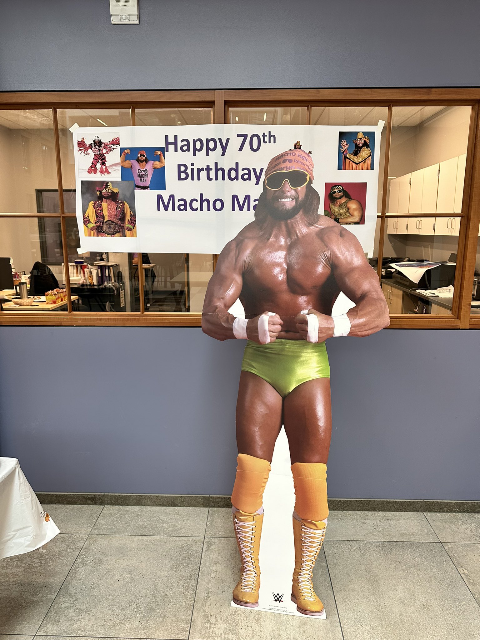 Happy Birthday, Macho Man Randy Savage!!  Definitely a day to celebrate!!  