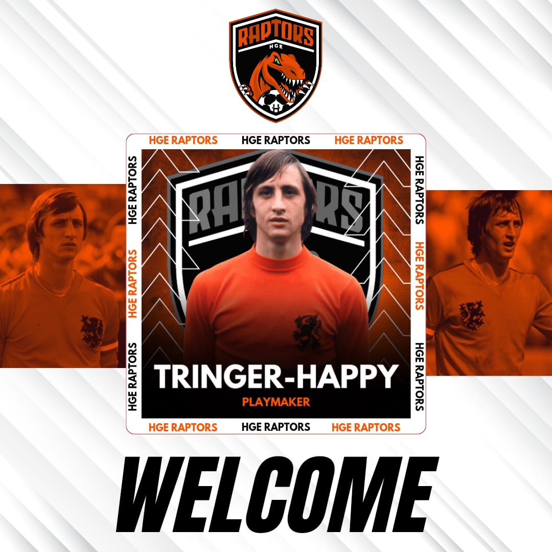 ✅Done Deal 

✍️| Welcome To Raptors 

🎩| <a href="/TringerH/">TRINGER-HAPPY</a>