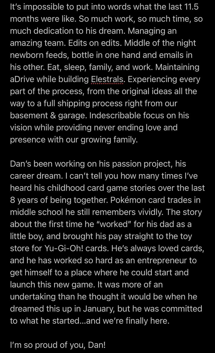 I couldn’t fit it in one tweet. So here’s a screenshot. I can’t believe it’s here.