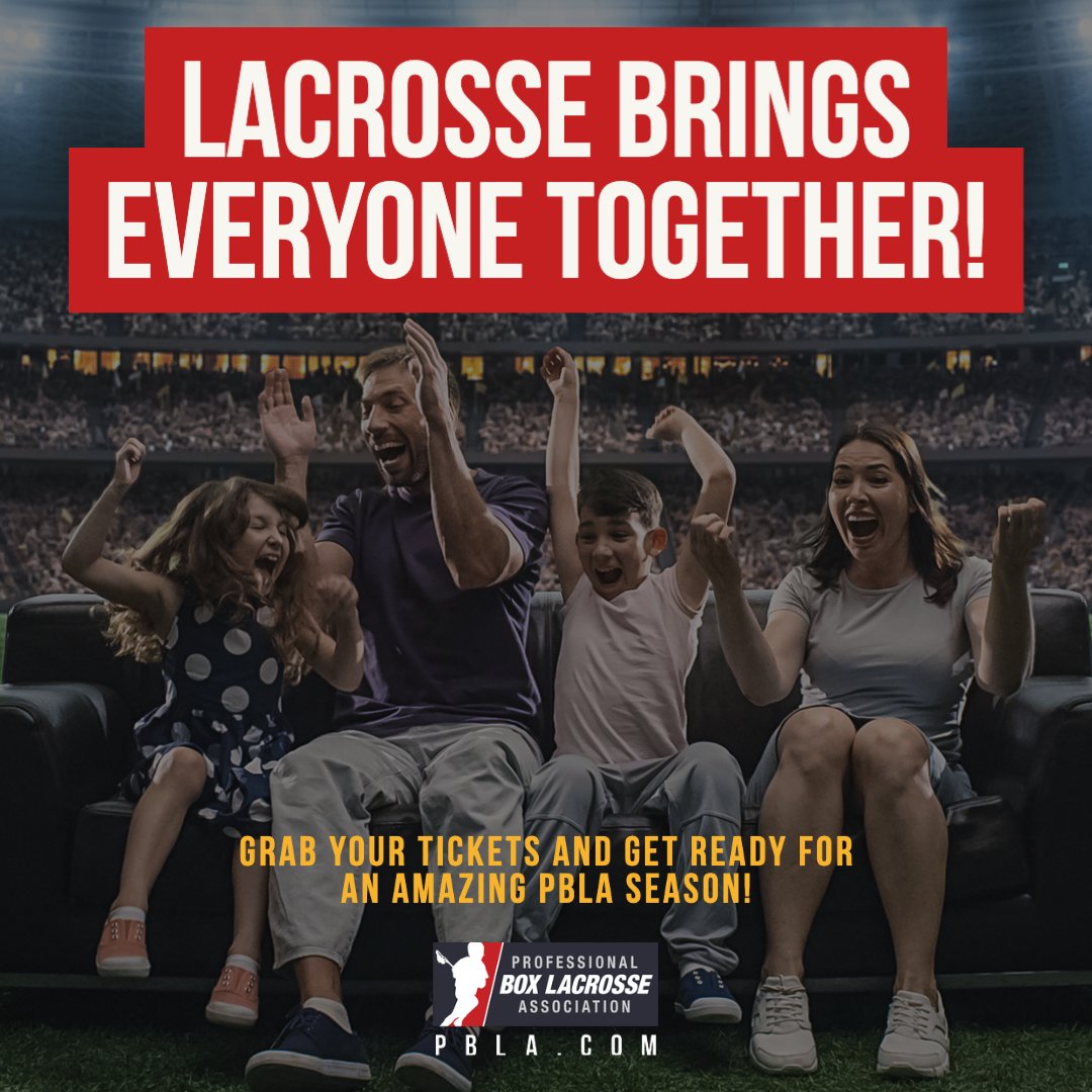 WatchPBLA's tweet photo. Get the family together for a fun night of lacrosse! The PBLA begins this December - don't forget to grab your tickets!  #pbla #lacrosse
https://t.co/iBEUKNoeOy https://t.co/BBgxIuRCQW
