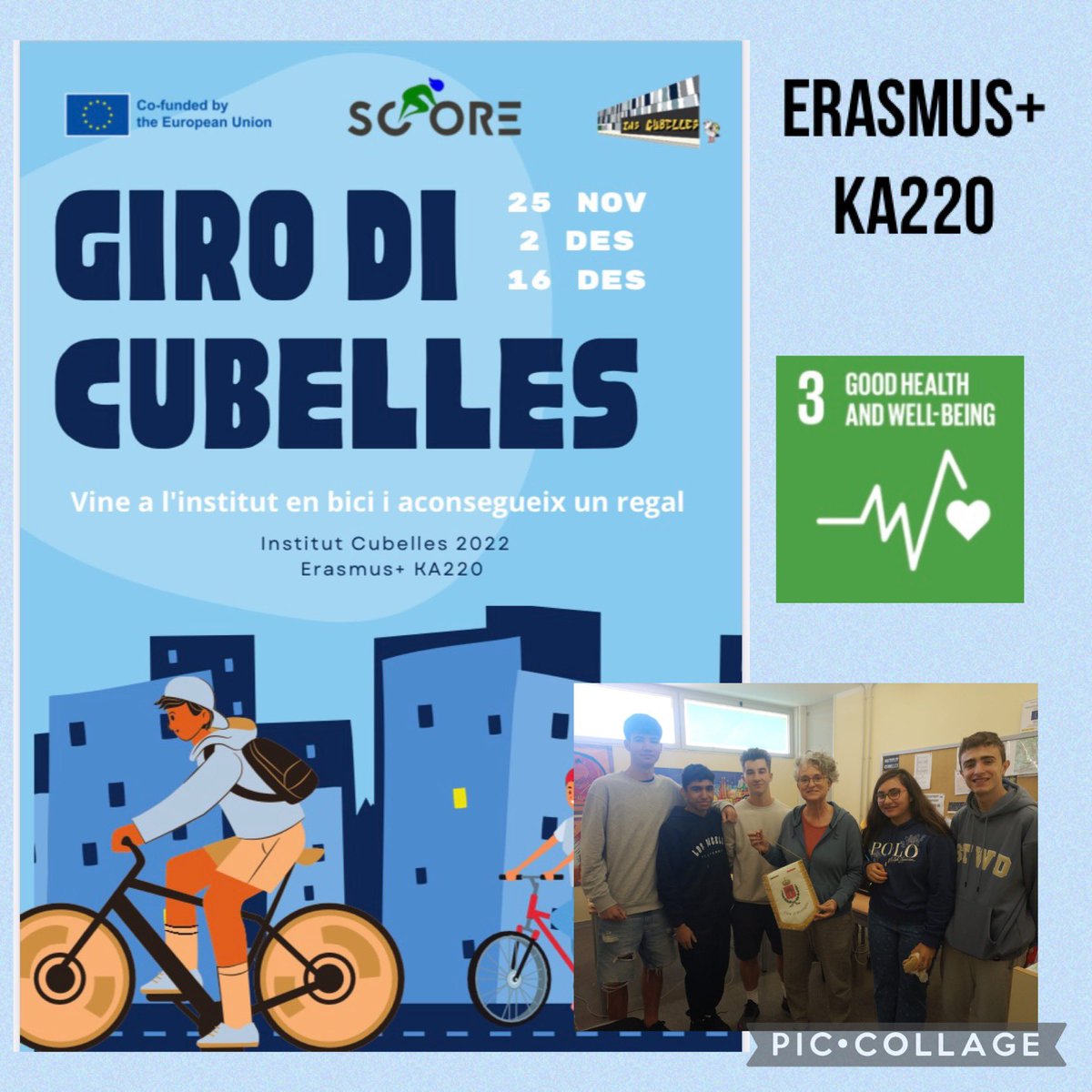 insticubelles's tweet photo. molt positivament.
Us presentem el cartell informatiu de l'activitat que servirà d'inspiració juntament amb tota l'experiència viscuda a Itàlia per a la creació del vídeo que a posteriori es presentarà a l'alumnat per promoure l'activitat.
@EUErasmusPlus #scoreerasmus https://t.co/RqYRmIi0U4