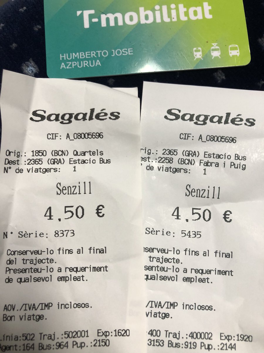 HJAP33's tweet photo. @T_mobilitat No me parece HONESTO que sugieran el uso de T-Mobilitat a las zonas 2 o 3 de Barcelona si no tienen lectores… hoy gaste 9€ en transporte teniendo la tarjeta cargada . Deberían responder por esta falla … https://t.co/cyTg2qyMwv