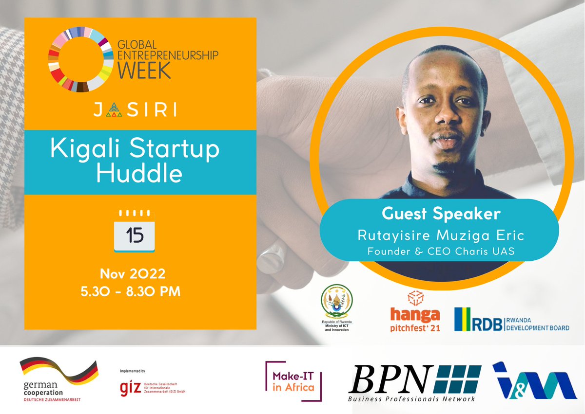 Happening now: our #GEW2022 startup huddle, where startups are networking with founders of established SMEs, policymakers, and other ecosystem actors. #entrepreneurship