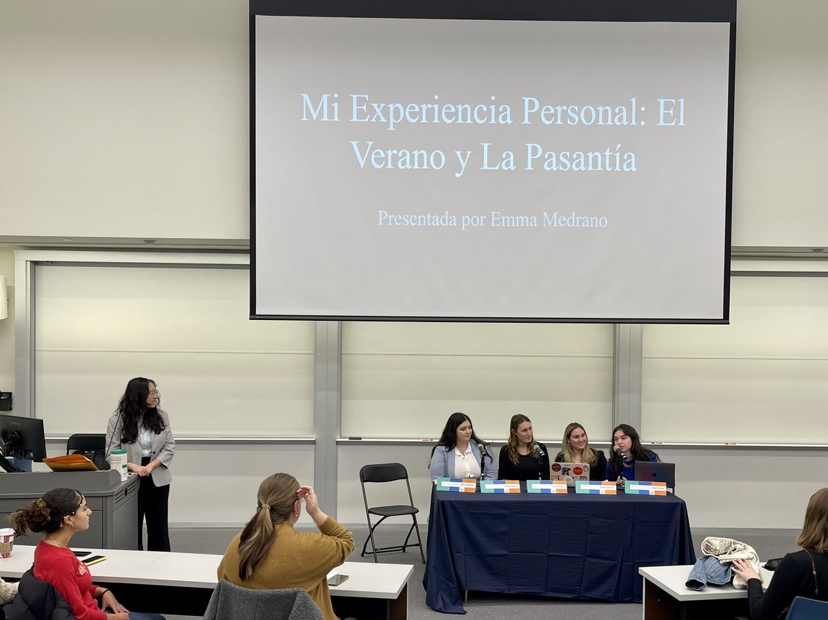 WellesleySpan's tweet photo. ¡Empezamos! @TannerConferenc https://t.co/tUg9q1qjcM