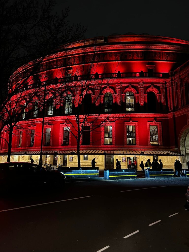 Early Christmas present from Rachel Roger. The fantastic Bellowhead last night at the Royal Albert Hall. instagr.am/p/Ck_Kkw9IFcX/