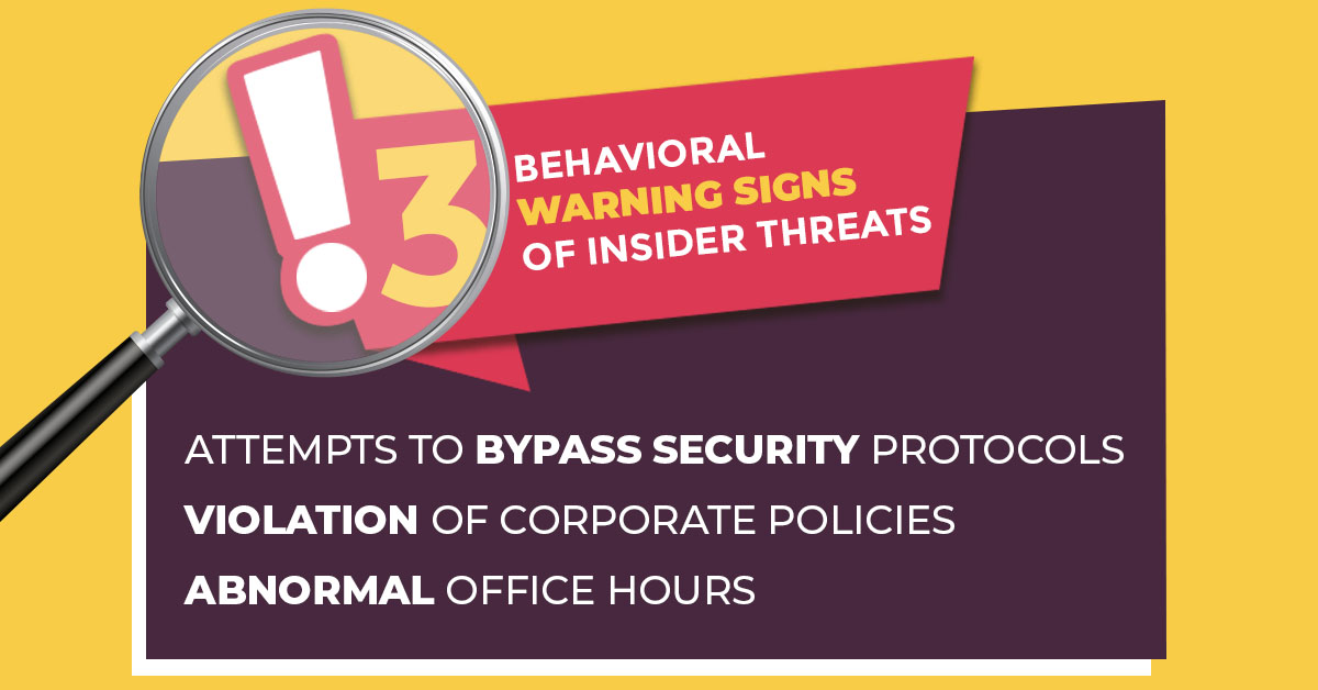 ExpertSolutions's tweet image. Prevent Insider Attacks before they happen by watching for these red flag behaviors. Message us to learn how to detect warning signs that an insider incident may be looming.

ecsoffice.com

#expertcomputersolutions #cybersecurityconsultant  #manageditservices