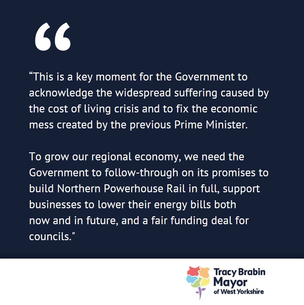 MayorOfWY's tweet photo. Ahead of Thursday’s Autumn Statement, I’ve written to @Jeremy_Hunt urging him against taking steps that would limit economic growth, bankrupt businesses and push more people into poverty.

https://t.co/2tjy7HPg5v https://t.co/3hjT7y4XvT