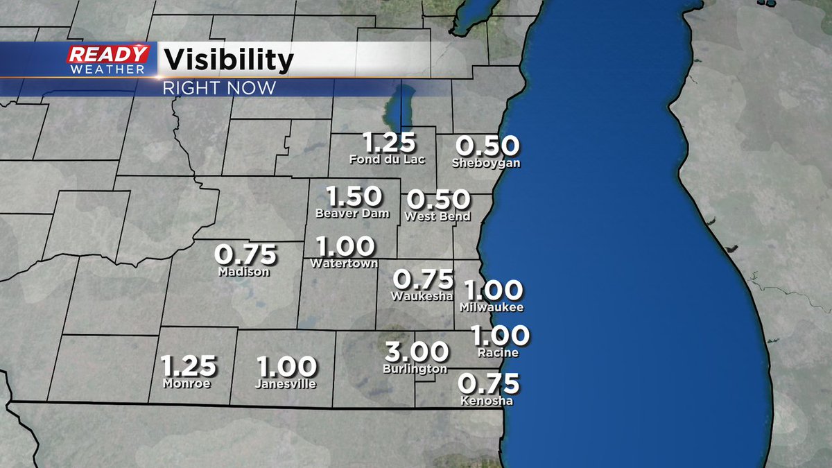 CBS 58 News on Twitter "RT JustinTGee Visibility does a good job